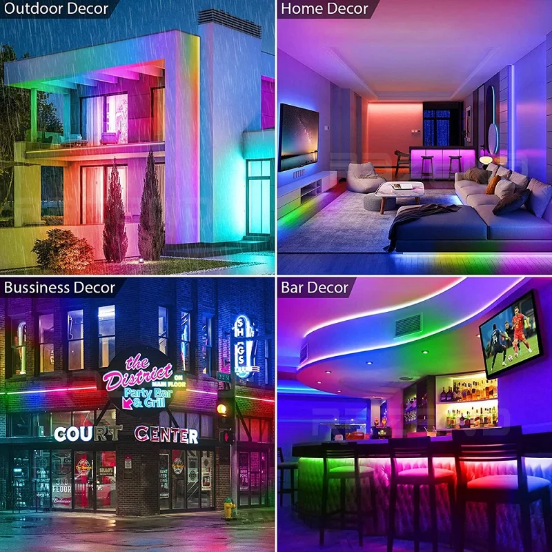Радуга Smart Digital RGB адресуемых 12V веревочки гибкого трубопровода СИД декорационный наружный водонепроницаемый силиконовая трубка 5 м Гибкий неоновый светодиодный