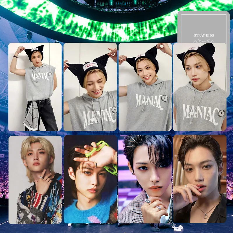 KPOP Stray Kids MANIAC Photocards - High Quality Collectibles
