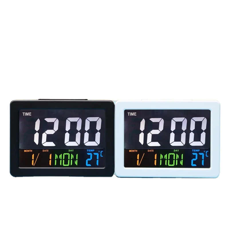 lcd display clock free sample