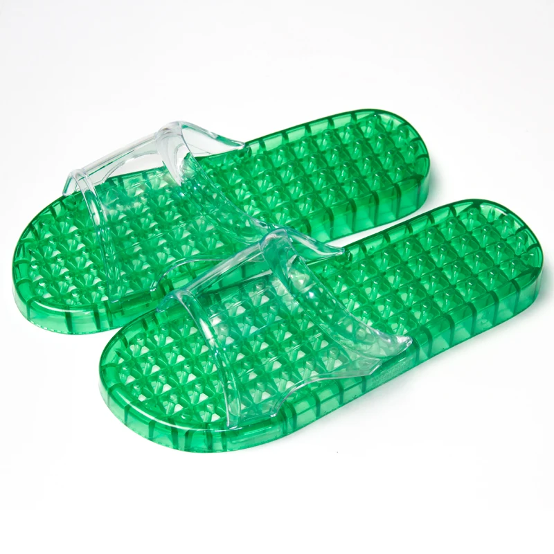 Foot Acupressure Massage Slippers Mens Slide Sandals