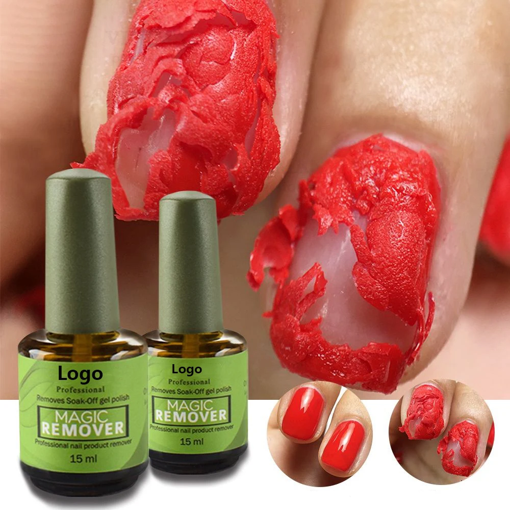 As Popular Nail Care Harmless 15ml Magic Nail Polish Remover Gel Set Oem Private Label Magic Gel