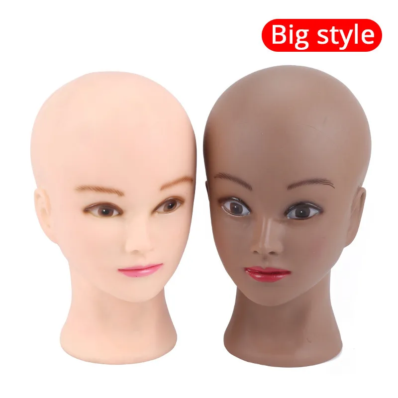 Buy Plussign Female Mannequin Head Bald With Table Clamp