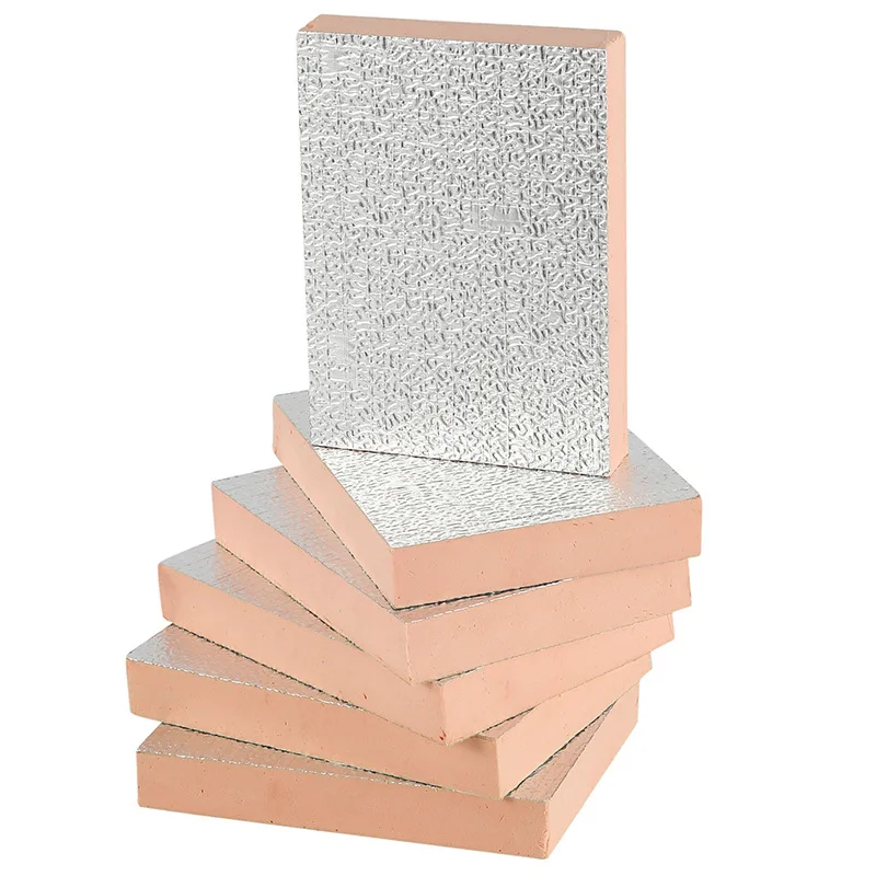Modern Design Thermal Insulation Pre-Insulated Duct Panel Fiber Cement Glass Board with Aluminium Foil