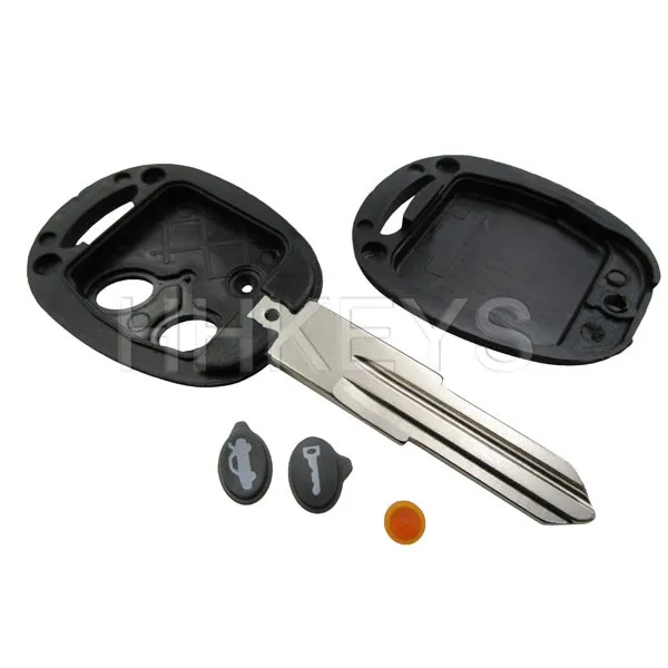 Chevrolet Aveo 2 Buttons Remote Key Shell With Right Blade No Logo