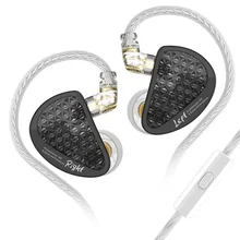KZ AS16 Pro 16BA Balanced Armature HIFI Bass Monitor In Ear Wired Earphones