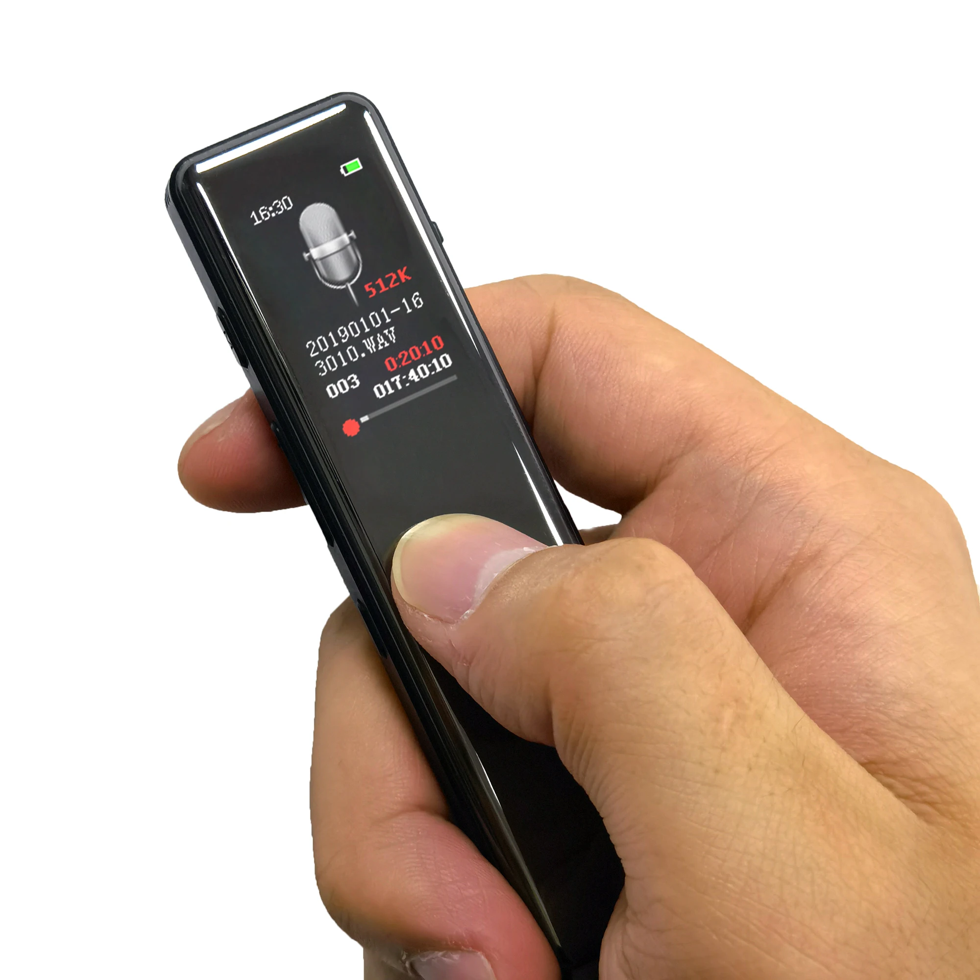 Cheapest Slim Digital Voice Recorder Spy Recorder for Telephone Recording