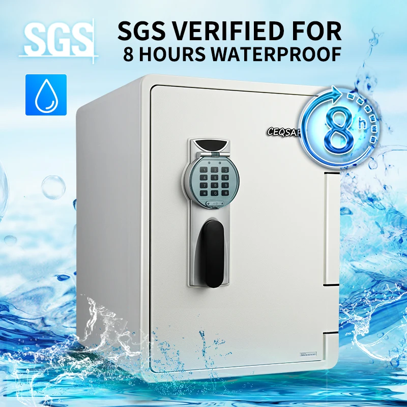 CEASAFE Waterproof Cabinet Security Fireproof Steel Safe Box with Digital Safe for Home Storage factory