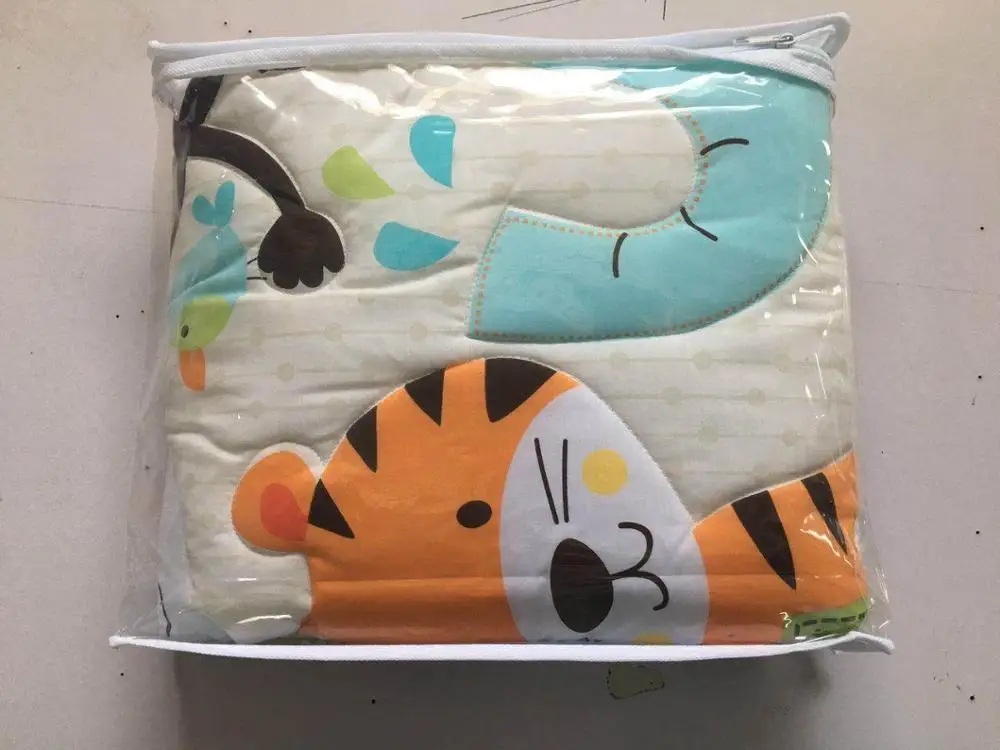 Crib Bedding Set-Cute Animal Zoo for Baby Boys