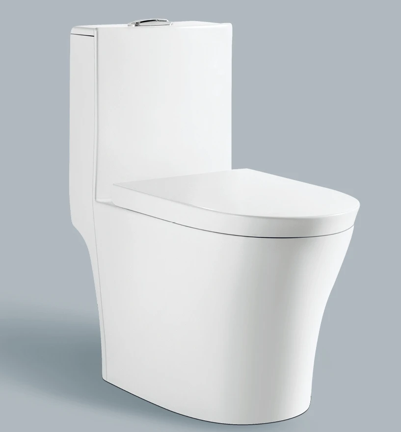 AIDI Modern Design Siphonic S-trap 300mm Bathroom Water Closet Ceramic One Piece Toilet manufacture