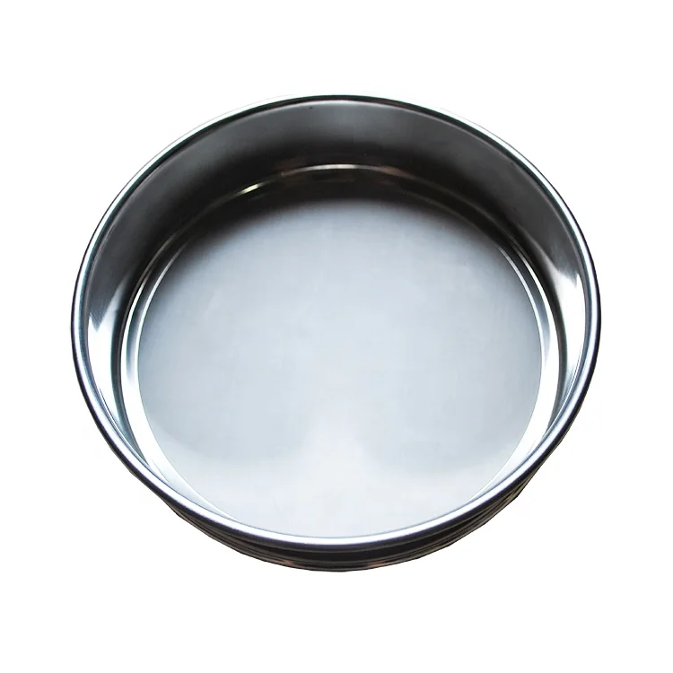 Setaccio Per Farina In Acciaio Inox 304 – Maglia Fine 80 Mesh, Rotondo, Leggero, Con Anello Per Appendere, Argento