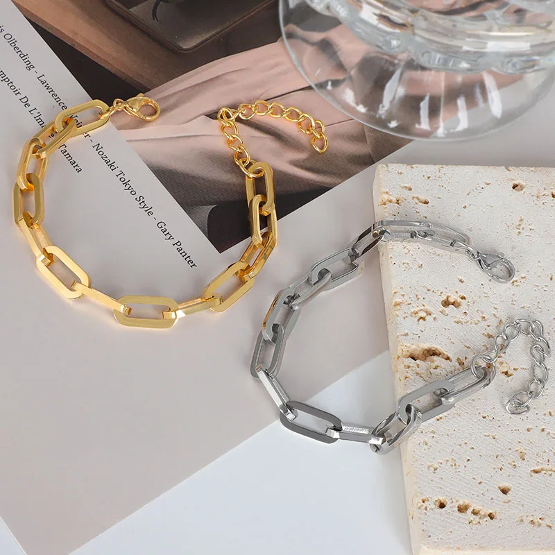 Bracciale Catana Con Perline Placcato Oro 18kt - Acciaio Inox, Regolabile 16+3cm, Delicato E Ipoallergenico