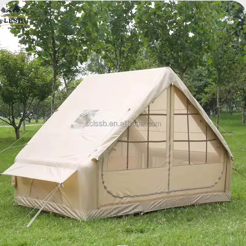 Luxury Big Roof Top Bubbleb 3M Tall Inflatable Coody Aurora Inflatable  Large Conditioned Camping Outdoor Coody Air Tents