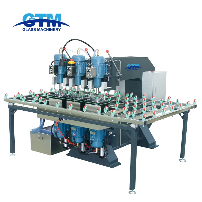 Glass machinery. Zk100 Automatic Glass drilling Machine. Zki00 Automatic Glass drilling Machine.