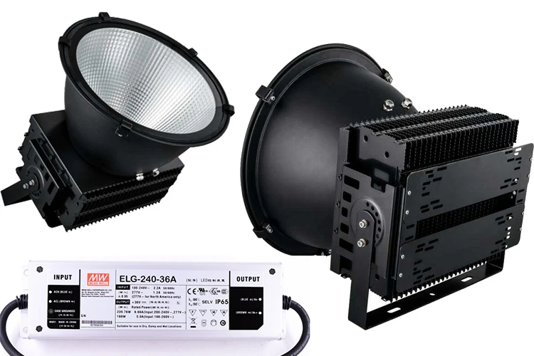 High quality industrial meanwell driver 200watt outdoor lighting led flood light for soccer field volleyball court