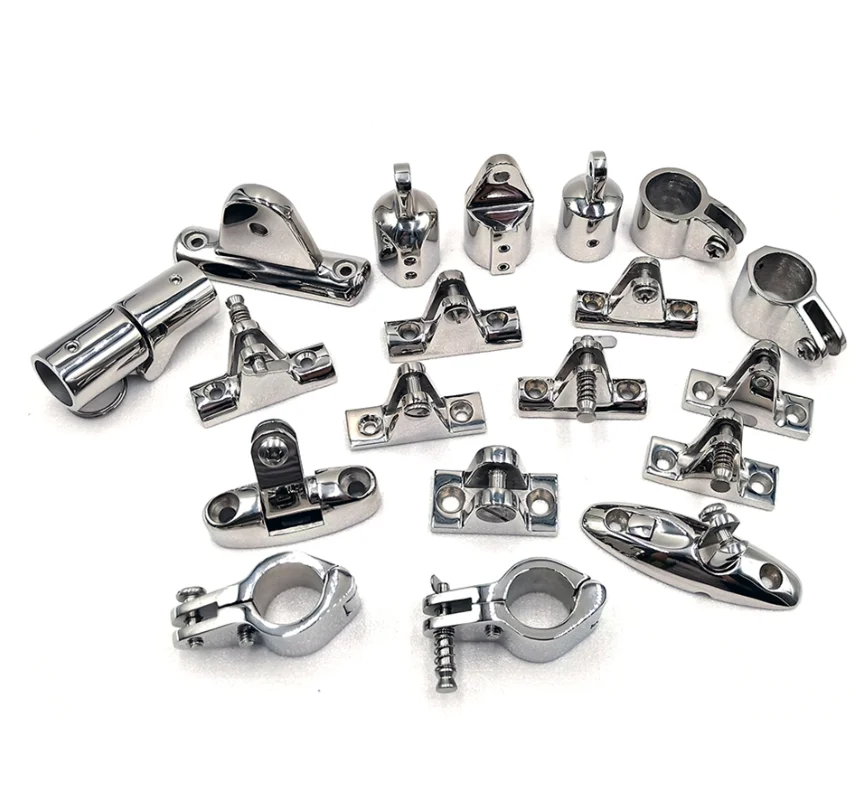 Mxeol Bimini Top Fittings Eye End Caps External 7/8 Inch Stainless Steel Pair - View #6