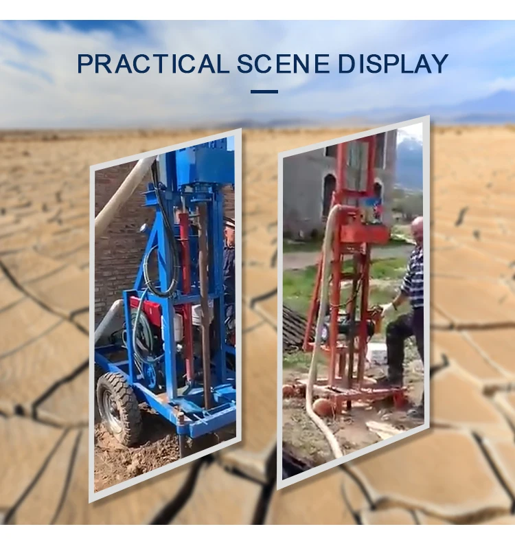 Rockbuster R100 Great Variety Rockbuster R100 Portable Water Well Drilling Rigs For ...