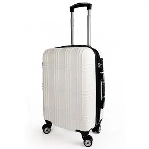 High Quality Abs Travel Luggage Set Hard Trolley Bags Abs Suitcase With Combination Lock