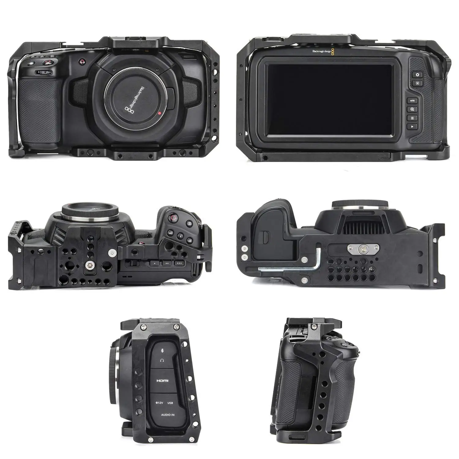 BMPCC 4Kカメラケージ1/4 