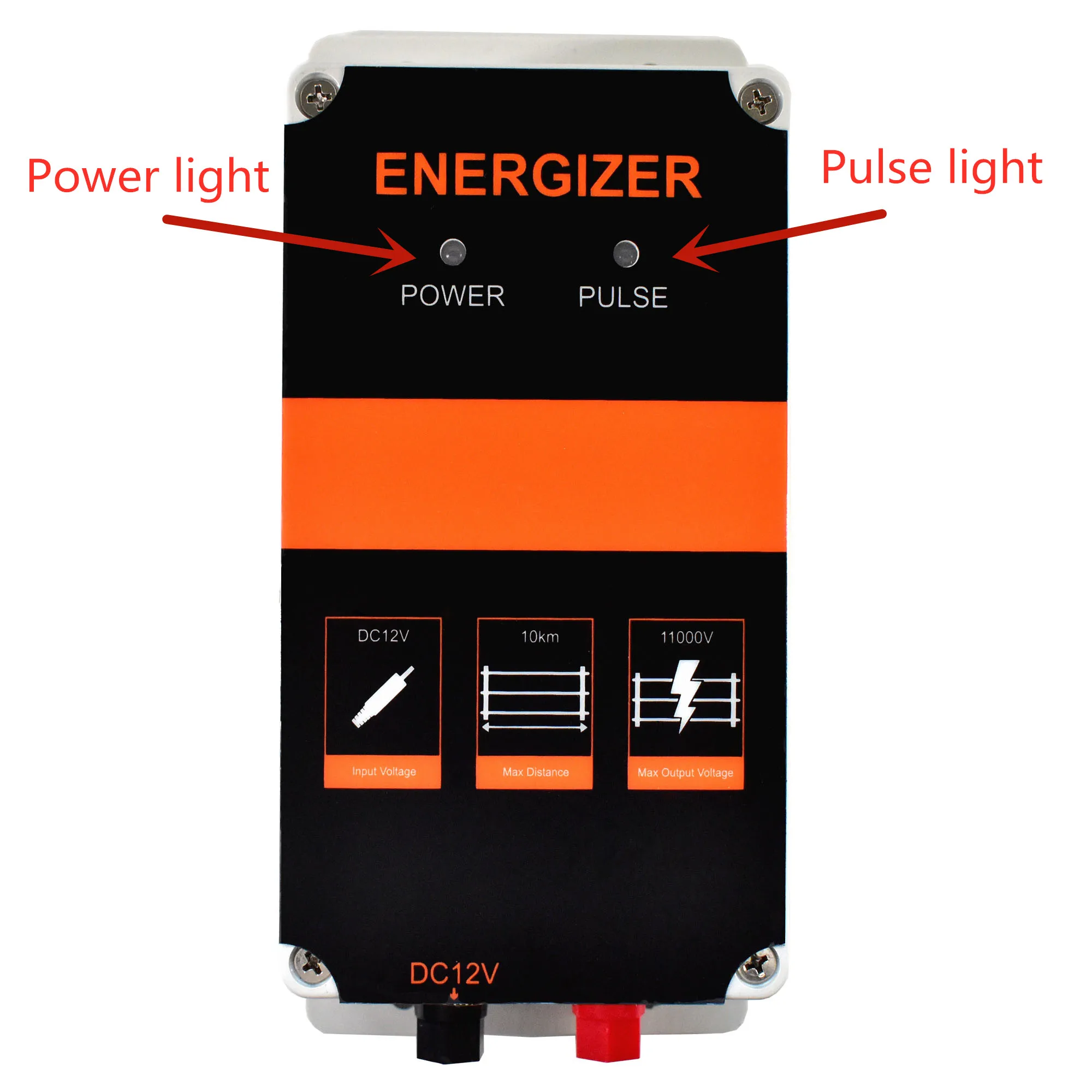 2 Joule Portable Farm Electronic Fence Energizer For Cattle,Goats,Horse