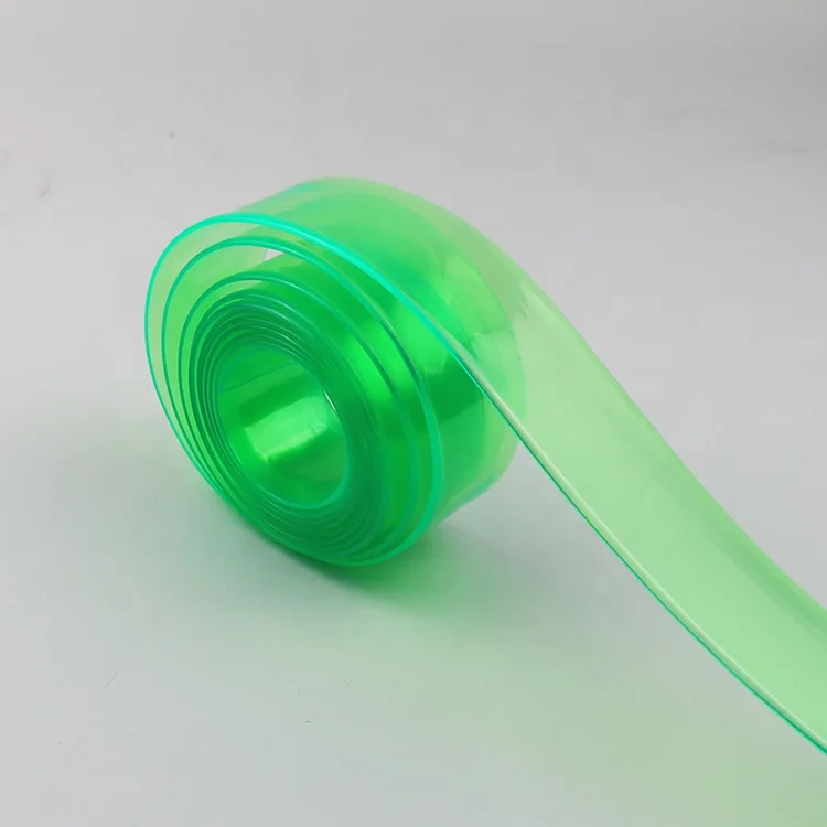 38mm Transparent Soft Fluorescent PVC Webbing Strap Waterproof Plastic Extruding Mould Cut for Slippers and Luggages