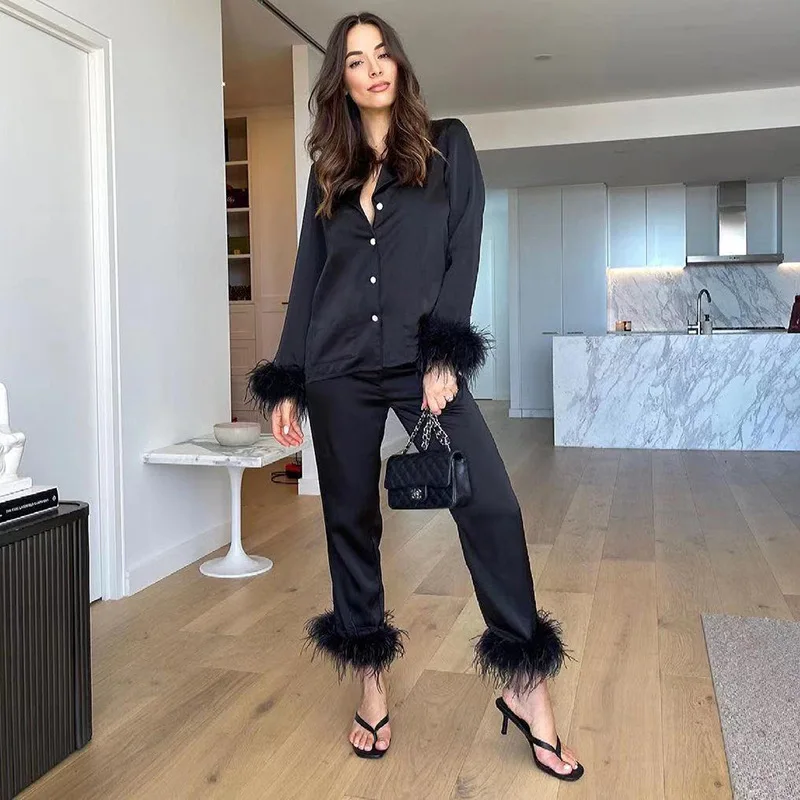 Stile Europeo E Americano 2022 Inverno Nuova Moda Femminile Risvolto Giacca  Monopetto Pantaloni Dritti Slim Abito Donna - Buy Stile Europeo Abito Da  Uomo,Pakistani Pantaloni Si Adatta Alle Donne,Collare Del Vestito Pigiama
