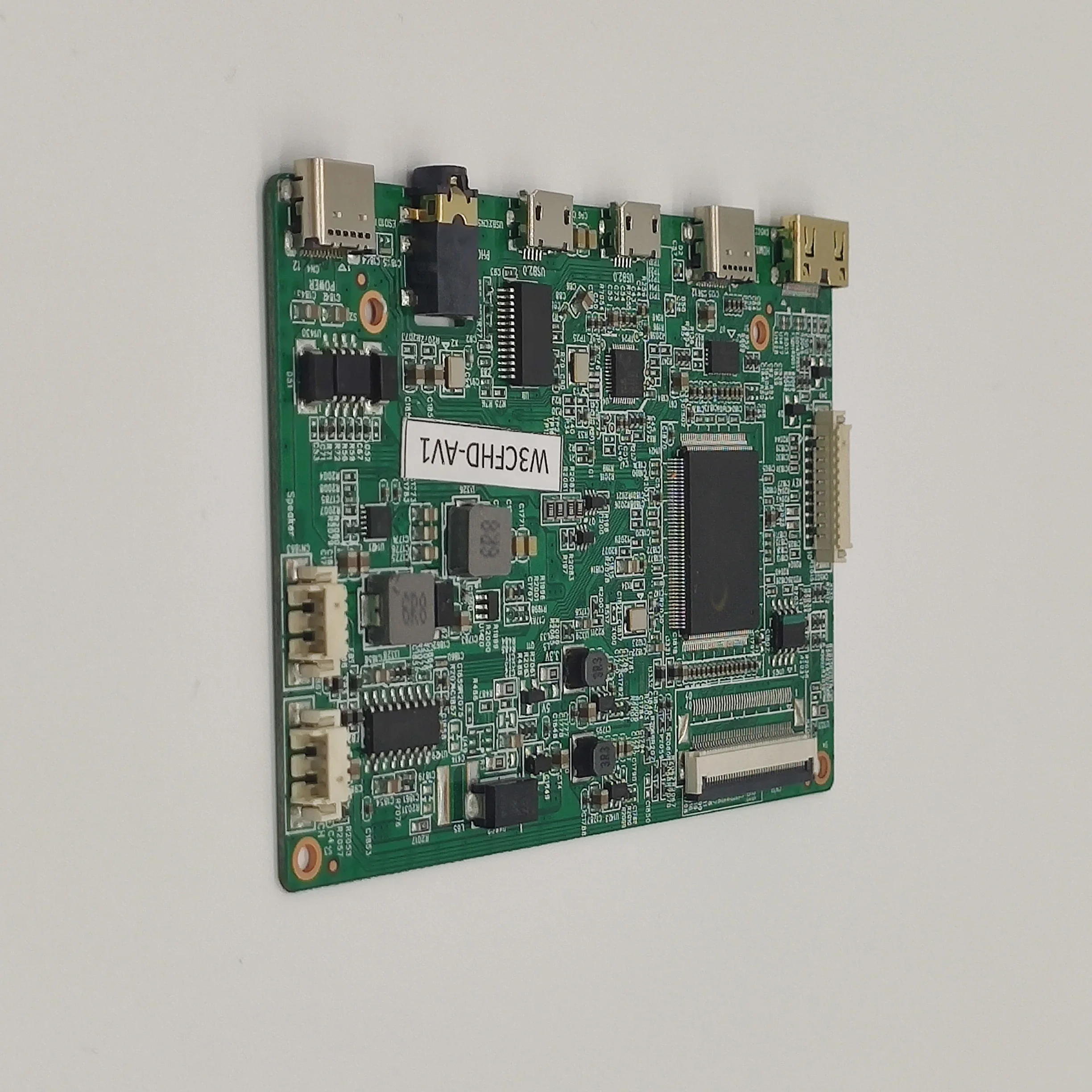 W3CFHD-AV1 eDP 40pin 30pin panel 2560x1600 2K Type-C controller board with HDM-in/TYPE-C/USB-touch/AUDIO/5V 2A USB power supply