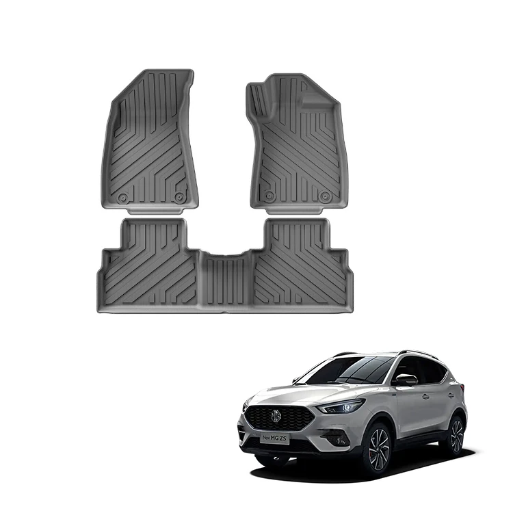 Car Floor Mat para sa MG ZS na Aksesorya na RHD TPE Rubber Floor Mat 5D Waterproof Foot Pad Foot Liners Interior Accessories