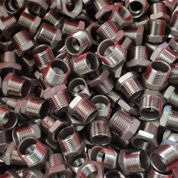 latest company news about NXF Customizable DN 6-100 ASTM B573,ASME SB573,AMS 5771 Product Category Pipe Fittings Alloy N/UNS N10003 HEX Head Bushing  1