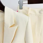 Women Women 2021 New Autumn Fashion Long Elegant Jacket Professional Office Uniform Casual Suit Women