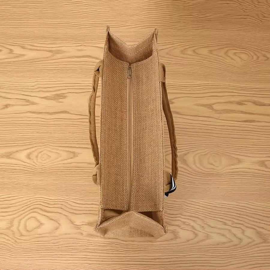 High Quality Burlap Styles Wholesale Eco-Friendly Large Natural Burlap Bags Jute Tote Bag Custom Logo Color Printed for Gifts manufacture