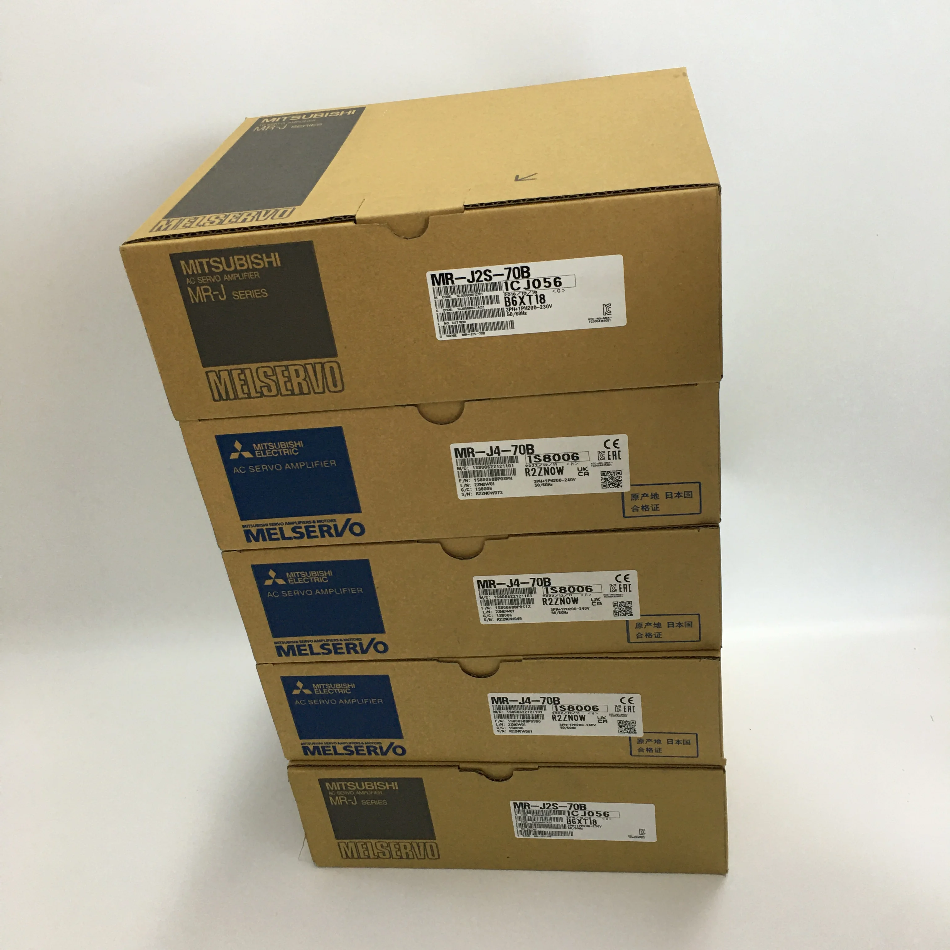 MITSUBISHI AC Servo Amplifier MR-J2S-70B / MR-J4-70B