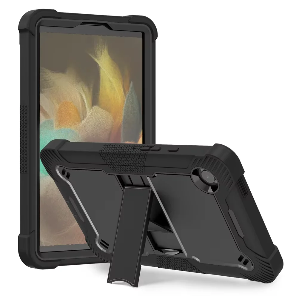 product laudtec kickstand shockproof tablet cases 3 layers heavy duty rugged full body hybrid protective for samsung tab a11 2025 pbk336-2