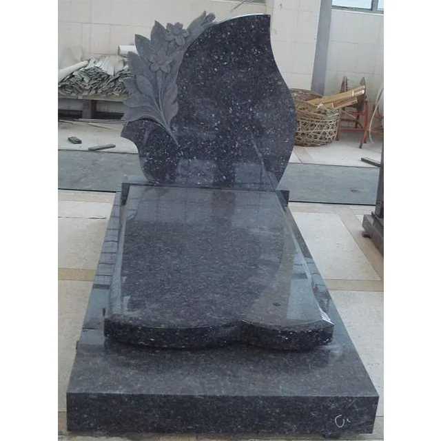 Factory Sale Different Type Polished Granite Gravestone, One Set MOQ#