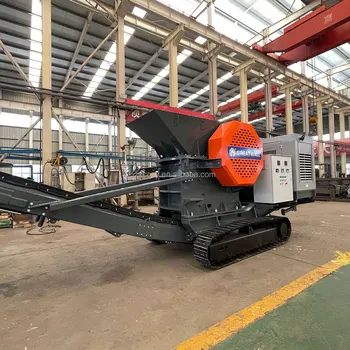 China 180tph Diesel tracked crawer Jaw Crusher for sale