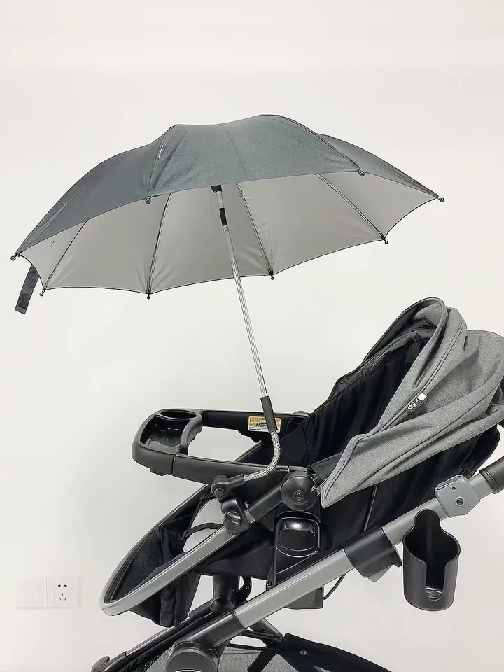 New Design Sun Uv Protect Rainproof Adjustable Umbrella Stroller