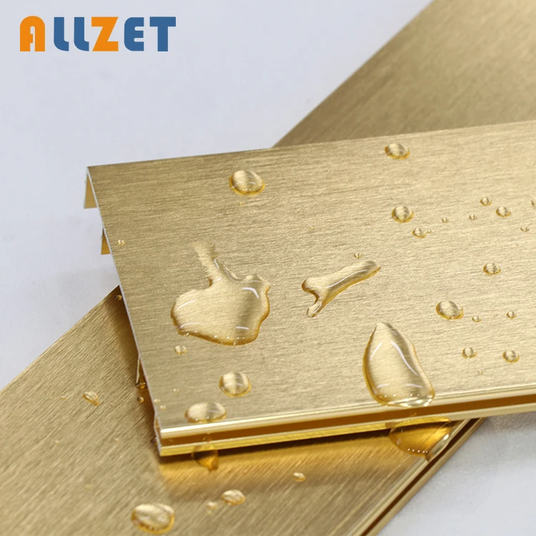 
 Подгонянный алюминиевый плинтус настенное основание защита настил аксессуары плинтус формование  