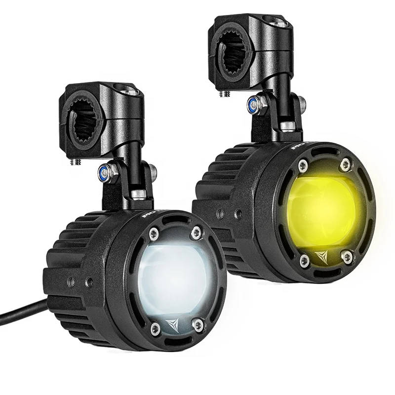 MOTOWOLF Newest Motorcycle Lighting System LED Headlight Lighting Auxiliary Spotlight for Motorcycle