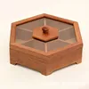 Madera de ébano de 7 compartimentos [Vidrio acrílico]
