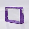 clear and purple