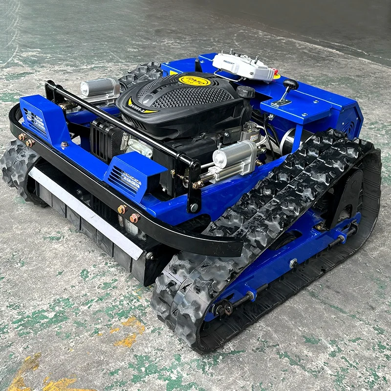 CE認証 AWY-550 小型ロボット草刈機 遠隔操作 燃料式 550mm刈幅