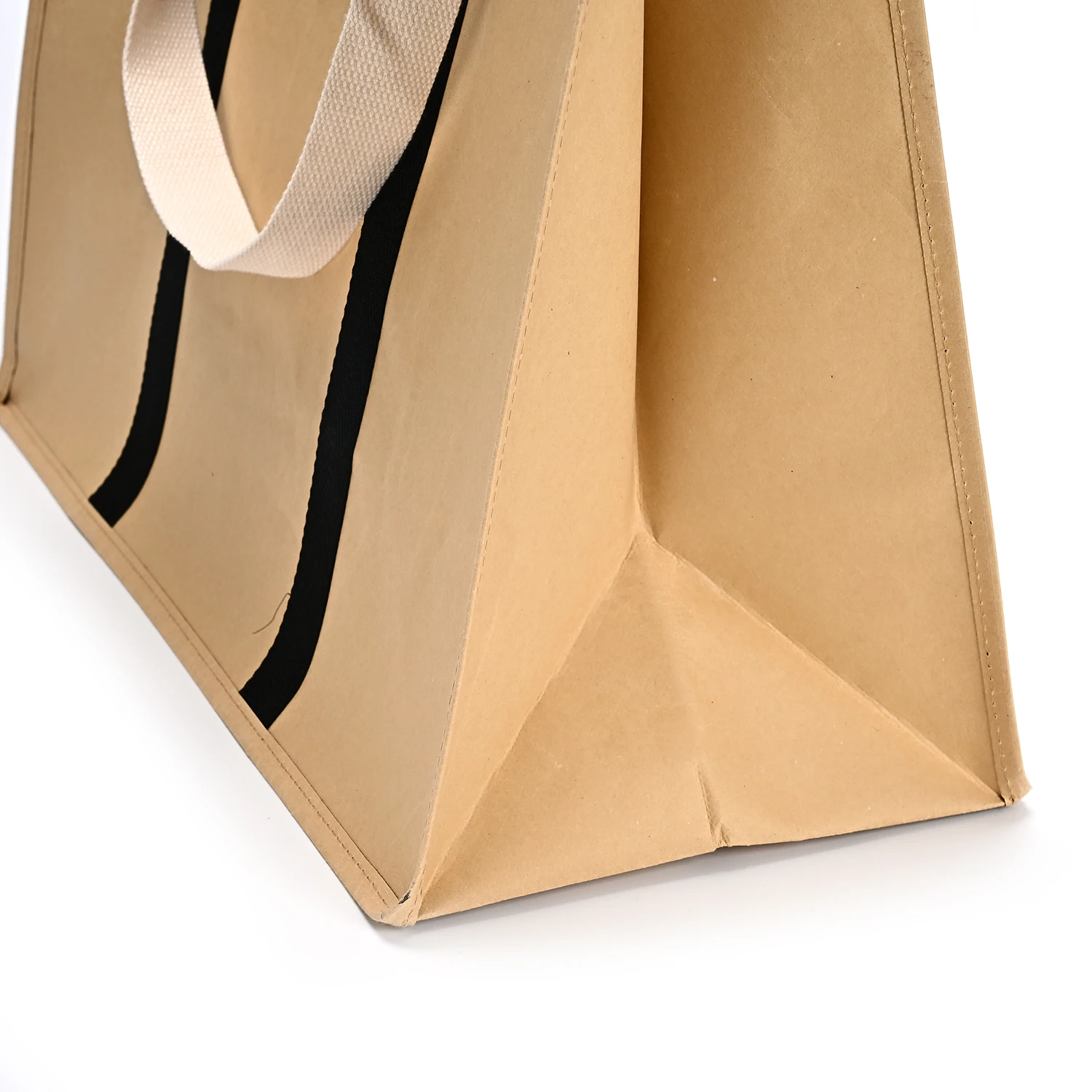 Good Quality Kraft Paper Bag Custom Packaging Waterproof Composite Flat Bottom Paper Bag Standing Packaging Pouch factory