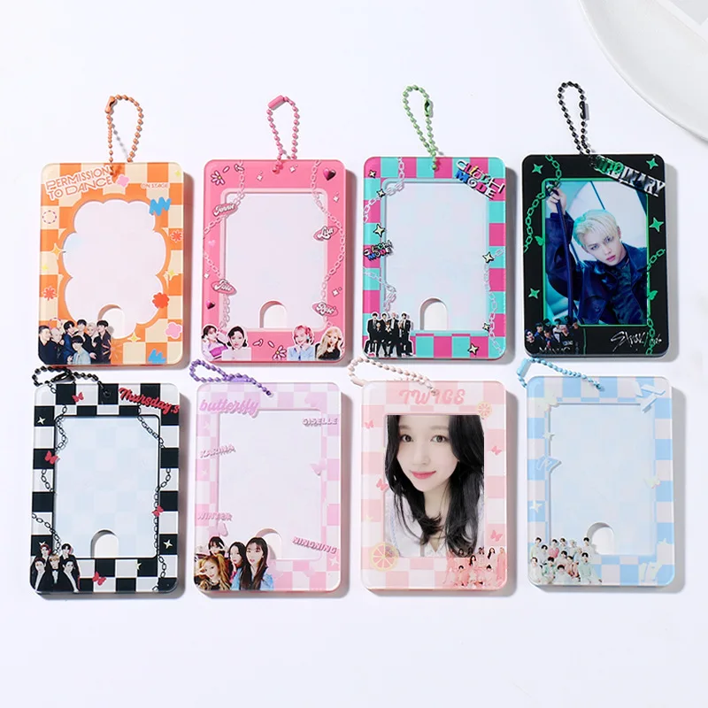 Wholesale Acrylic Kpop Photocard Holder - Customizable Keychain