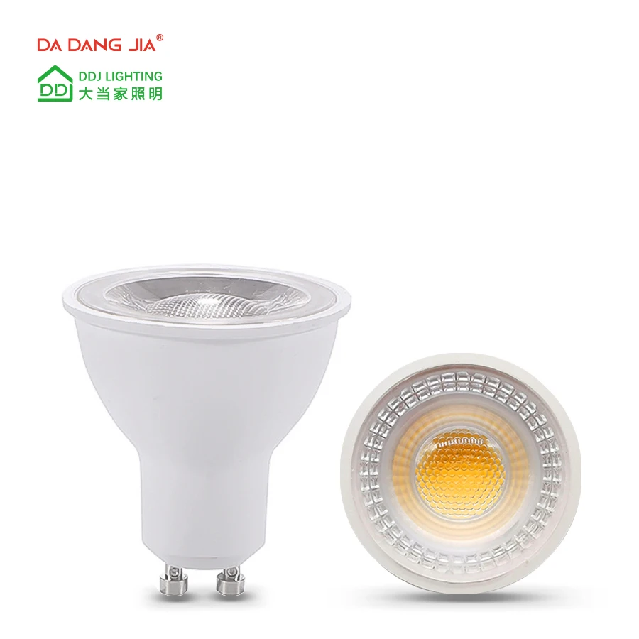 Source CE ETL Hot selling GU10 OEM 5W 7W LED Lamp No Flicker Dimmable COB SMD GU10 LED Spot Light Bulbs on m.alibaba.com
