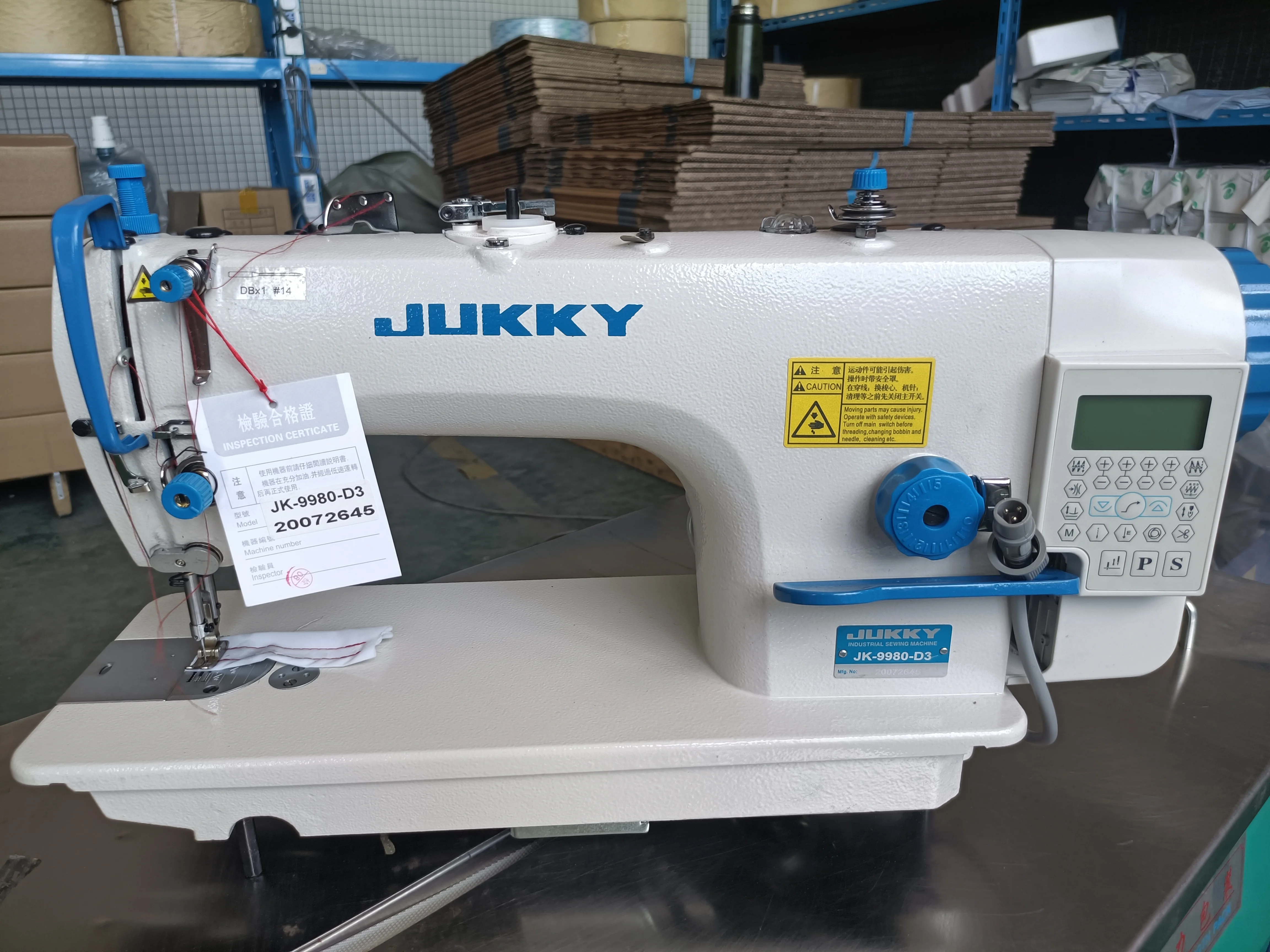 JUKKY 9980-D3/D4 doğrudan tahrikli yüksek hızlı kilit DİKİŞ