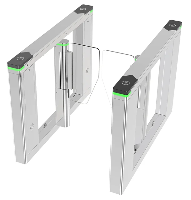 Access control revolving door commercial swinging pedestrian gate indoor use Multi function quick pass door