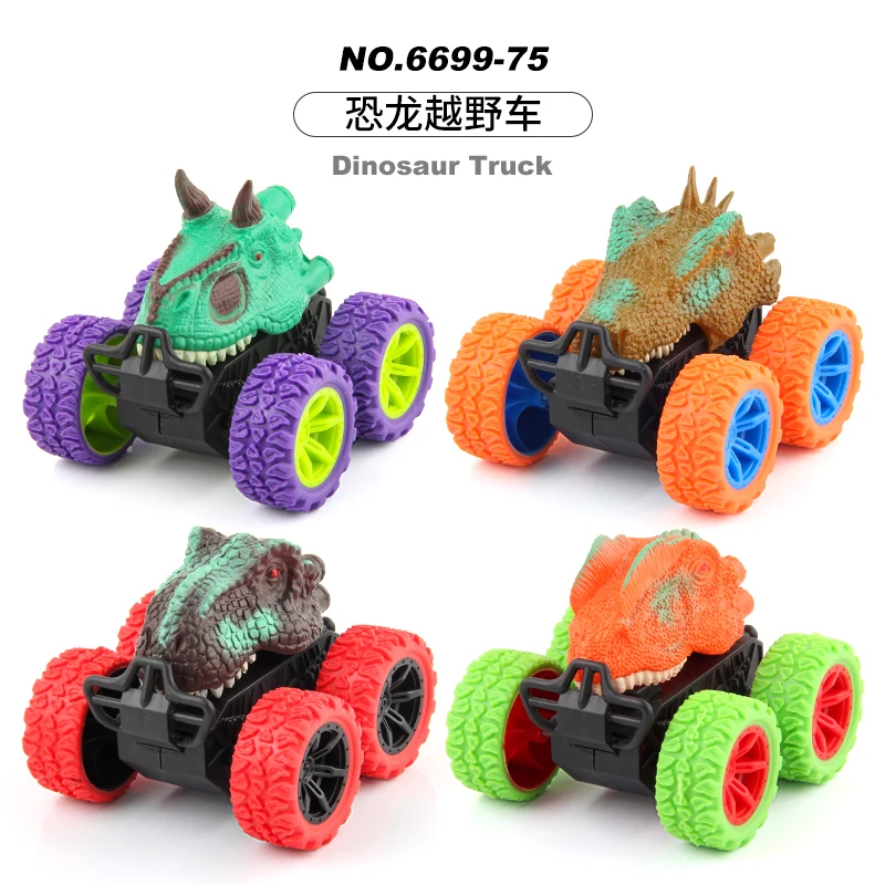 4pcs puxar para trás dinossauro carro brinquedos dino brinquedos