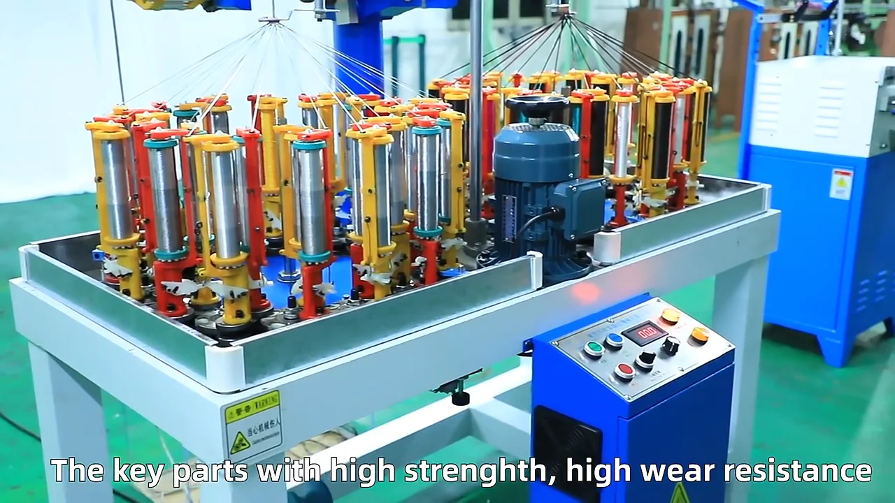 Zhengtai Automatic Textile Braiding Machine Textile Machinery Plastic