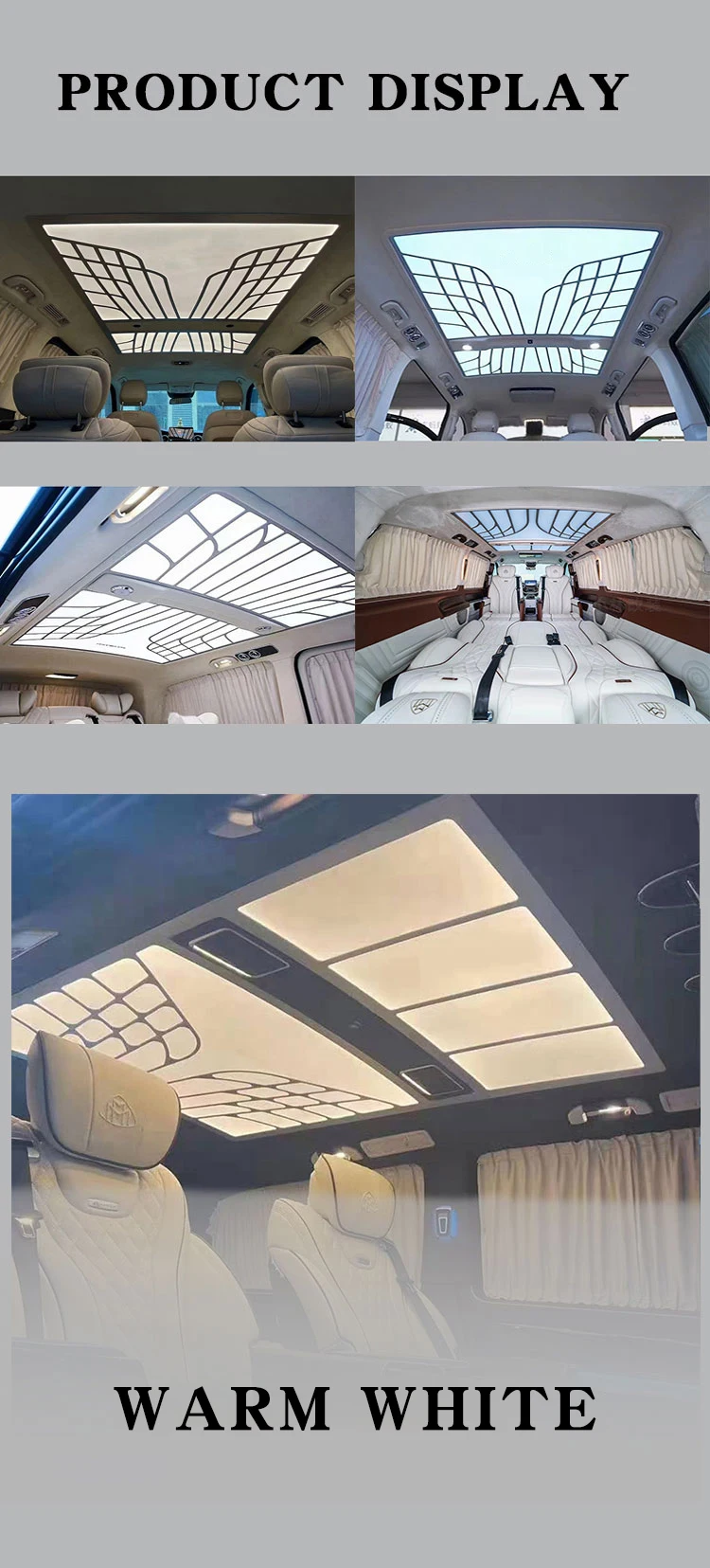 Car Ceiling Light Roof Top Led Light For Van Mpv/ Mercedes Benz Vclass