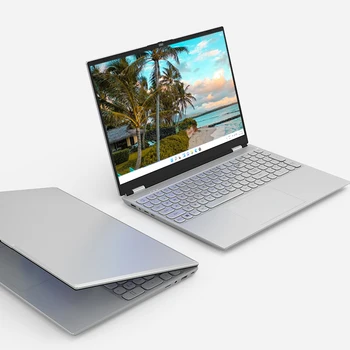 Cheap 14.1 Inch Slim Laptop with Win 10 N4000 6 GB RAM 512 GB ROM Wireless Quad Core IPS Panel New Notebooks Computer