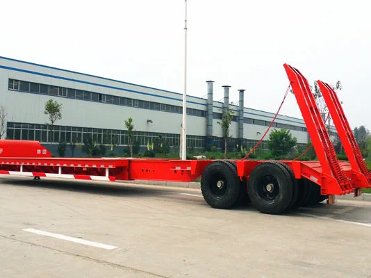 華裕達メーカー ZXG9330TDPB 低床セミトレーラー、積載量24トン